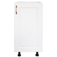 Corp inferior cu 1 usa Zebra, Alb/MDF Alb Mat, fara blat, 40 x 82 x 50 cm Corp inferior cu 1 usa Zebra, Alb/MDF Alb Mat, fara blat, 40 x 82 x 50 cm